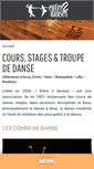 Mobile Screenshot of entre2danses.org