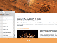 Tablet Screenshot of entre2danses.org